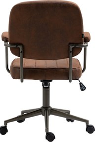 Cadeira de escritório Natrona Castanha