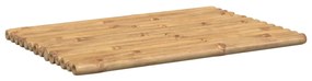 Tapetes de casa de banho 2 pcs 70x50 cm bambu