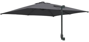 Guarda-sol de Jardim Antracite 248.5 x 247.5 x 160 cm tecido
