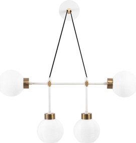 Candeeiro de Parede Swing – Branco Vintage – 78 x 15 cm