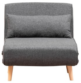 Sofá-Cama Folde – Cinzento Escuro – 180 x 80 cm