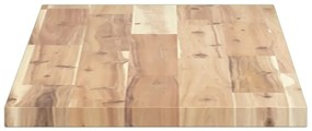 Prateleira flutuante 3pcs 100x30x2cm acácia maciça não tratada