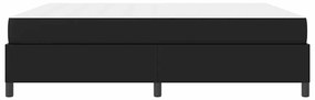 Estrutura de cama com colchão Preto 180 x 200 cm