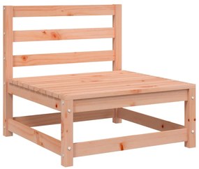 Sofá de 2 lugares para jardim madeira de douglas maciça