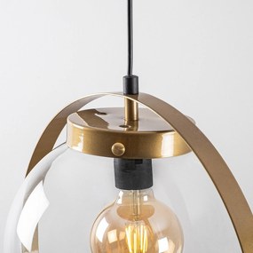 Chandelier Tan – Dourado – 40 cm de diâmetro x 125 cm de altura