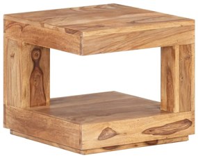 Mesa de centro 45x45x40 cm madeira de acácia maciça