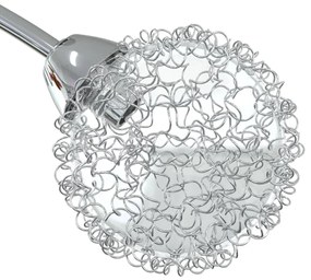 Candeeiro de teto abajures malha arame para 4 lâmpadas LED G9