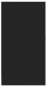 Armário boticário 30x41x77,5 cm derivados de madeira preto