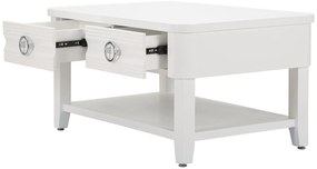 MESA DE CENTRO SHINE 90X60X47 CM BRANCA