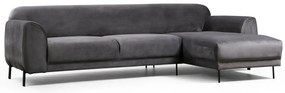 Sofá-Cama de Canto Image Corner – Antracite – 287 x 169 cm