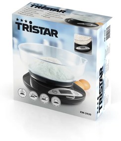 Balança Cozinha  Tristar KW-2430 Capacidade máxima 2 kg - Taça de medição