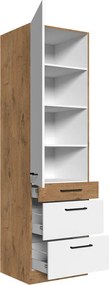 Armário modular com portas Wood Grey 127