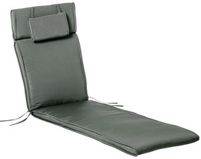 Almofada para Espreguiçadeira 198x53x5cm Almofada Suave para Espreguiç
