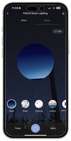 Candeeiro de teto inteligente preto com vidro fumê incl. 6 Wifi G9 - Uvas