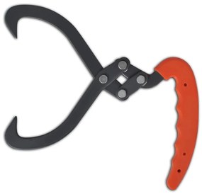 Pinça para troncos com Cabo em PVC 4 pcs