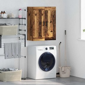 vidaXL Armário de parede Madeira Antiga 69,5 x 34 x 90 cm