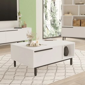 Mesa de Centro ON2 – Branco – 90 cm x 37,6 cm x 60 cm