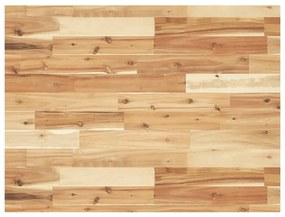 vidaXL Tampo p/ móvel de WC 80x60x4 cm acácia maciça acabamento a óleo