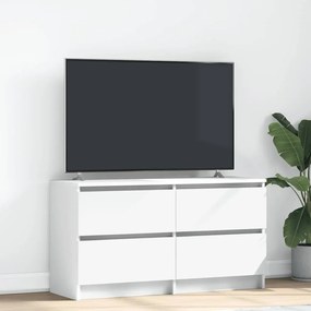 Móvel de TV 100x35x54 cm derivados de madeira branco