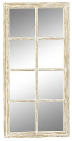 Espelho de Parede Dkd Home Decor Branco Madeira de Mangueira (57.5 X 2.5 X 119 cm)