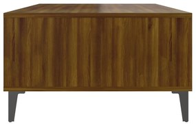 Mesa de centro derivados de madeira carvalho castanho