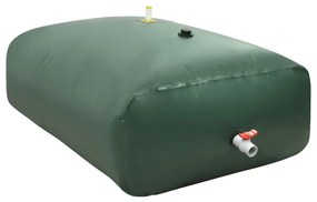 vidaXL Depósito de água dobrável com torneira 5000 L PVC