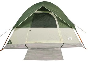 Tenda de campismo cúpula para 2 pessoas impermeável verde