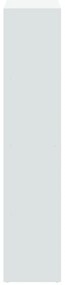 Estante divisória 69,5x29x137,5 cm derivados madeira branco