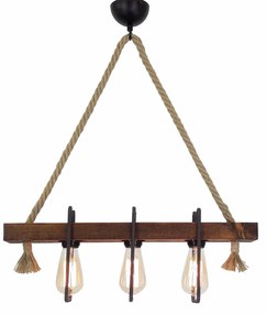 Chandelier Demir – Nogal – 10 x 60 x 70 cm