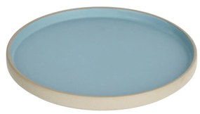 Kave Home - Prato de sobremesa Midori cerâmica azul