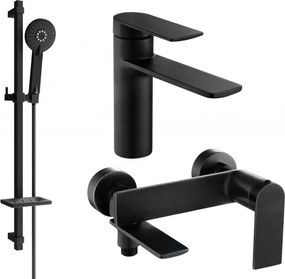 Mexen Zero DQ40 conjunto de banho, preto - 71103DQ40-70