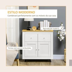 Aparador Barkly de 78 cm - Design Moderno