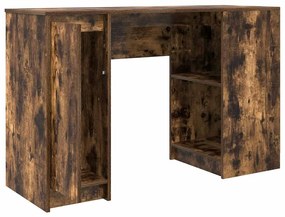Secretária 120x42x76cm derivados de madeira cor carvalho fumado