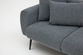 Sofá de Canto Side – Antracite – 252 cm x 77 cm x 82 cm