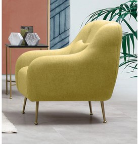 Cadeira Wing Sevilla – Amarela – 78 cm x 90 cm x 89 cm