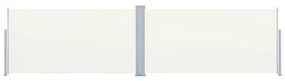 Toldo lateral retrátil 160x600 cm cor creme