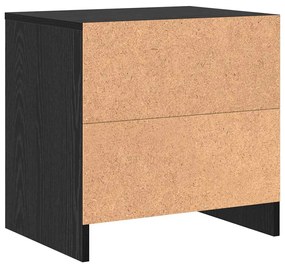 Armário de Cabeceira Carvalho preto 45 x 34 x 44.5 cm