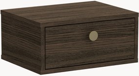 Mesa de cabeceira de parede em madeira Monfort