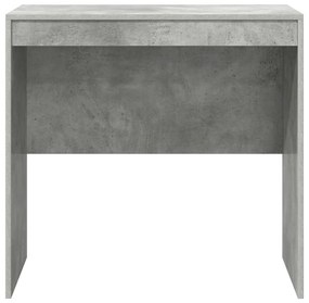 Mesa Betão Cinza 80x50x76 cm Madeira engenheirada