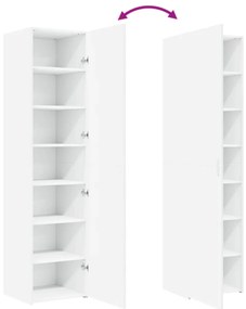 Armário alto 45x42,5x185 cm derivados de madeira branco