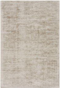 Tapete de viscose artesanal de pelo curto Anela