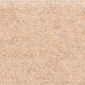 Tapetes de escada autoadesivos 5 pcs 56x17x3 cm castanho