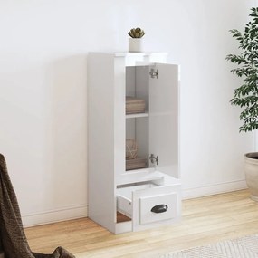 Aparador alto 36x35,5x103,5 cm deriv. madeira branco brilhante