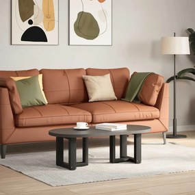 Pés para mesa de centro em forma de T, 2 peças, preto, 30x25x(30-31) c