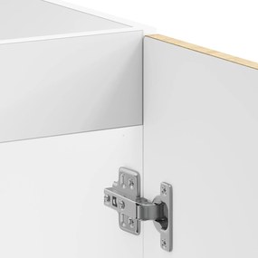 Gabinete de Cozinha vidaXL "Kalmar" com Duplas Pias em Carvalho Sonoma