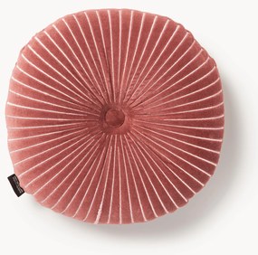Almofada redonda de algodão artesanal Ripple