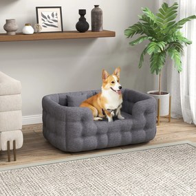 PawHut Cama para Cães Médios Cama para Animais de Estimação com 2 Almo