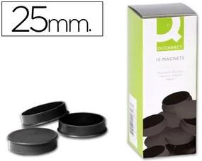 Iman de Sinalizacao Q-Connect 2,5cm Preto