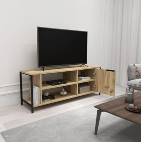 Móvel TV Bond – Preto Feltro – 120x48x35 cm
