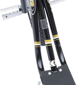 Trotinete para Crianças acima de 5 anos Scooter de 2 Rodas Grandes Insufláveis de 16 Polegadas com Freios e Guidão Ajustável em Altura 143x58x92-100cm